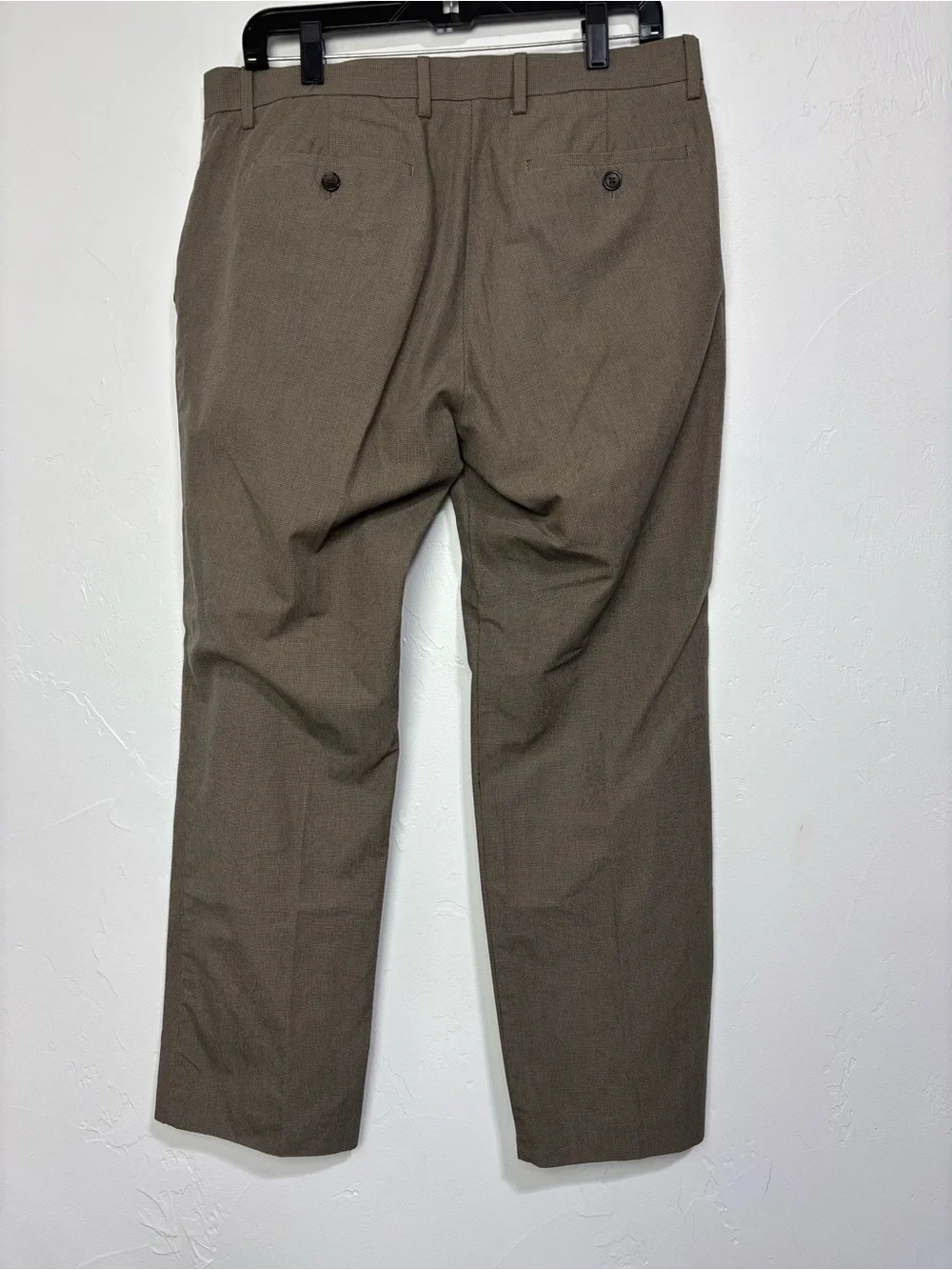 Banana Republic Men's Dress Pants Slacks 33x28 Cotton Preppy Career Office HEM